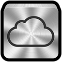 mac, Cloud, storage, icloud DarkGray icon
