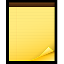 mac, Notes, sticky, postit, reminders Khaki icon