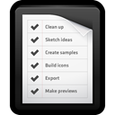 to-do, list, reminders, Notes, mac WhiteSmoke icon