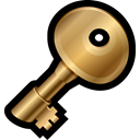 Lock, Encrypt, Key, protect, password Black icon