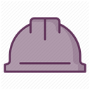 Building, Protection, Construction, security, Control, work, Accident prevention DarkGray icon