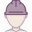 Construction, Control, security, Building, work, Protection, Accident prevention DimGray icon