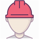 work, Accident prevention, Construction, security, Building, Protection, Control DimGray icon