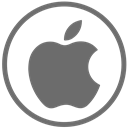 mac, Apple DimGray icon