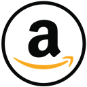 shopping, Amazon, ecommerce, online Black icon