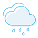 havyrain, Cloudy AliceBlue icon