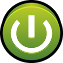 Boot, start, power, on, switch, off OliveDrab icon