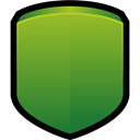 Block, protect, shield OliveDrab icon