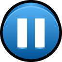 music, player, stop, play, Audio, Pause SteelBlue icon