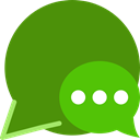 Chat OliveDrab icon
