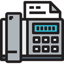 phone, electronics, phone call, Office Material, technology, Communications, Fax, telephone Silver icon