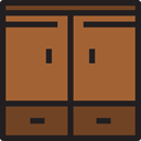 Elegant, furniture, Household, Closet, Furniture And Household Sienna icon
