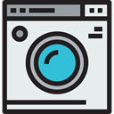 cleaning, Electrical Appliance, washing machine, Housekeeping, Furniture And Household, Clean, washing, wash Lavender icon