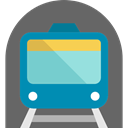 underground, train, transportation, Metro, tube, transport, Public transport DimGray icon