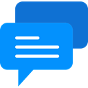 Chat DodgerBlue icon