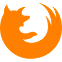 mozilla, Firefox DarkOrange icon