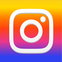 Instagram, Social, social media, photo, social icon, social network Gold icon