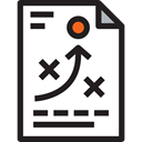 planning, plan, Business, strategy, sport, Business And Finance, tactics Black icon