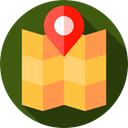 map pointer, Map, Gps, Maps And Location, pin, placeholder, Map Location, Street Map, Maps And Flags, locations, Map Point, position DarkOliveGreen icon