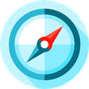 Tools And Utensils, Orientation, Direction, location, compass, Cardinal Points, miscellaneous PaleTurquoise icon