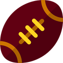 Sports And Competition, sports, Team Sport, American football, team, equipment Maroon icon