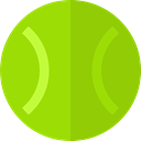 tennis, tennis ball, sport, sports, Sports Ball, Sports And Competition LawnGreen icon