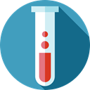 Chemistry, Test Tube, chemical, science, education SteelBlue icon