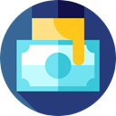 Money, Business And Finance, Commerce And Shopping, commerce, Business, Bank, refund, financial DarkSlateBlue icon