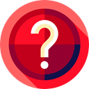 question, question mark, Faq, Shapes And Symbols, button, help, signs Tomato icon