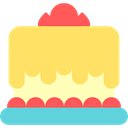 sweet, Bakery, cake, baker, Dessert, food, Food And Restaurant Khaki icon