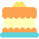 baker, sweet, Dessert, Bakery, Food And Restaurant, food, cake SandyBrown icon