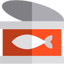 Healthy Food, Sea Life, Food And Restaurant, Aquatic, Aquarium, fish, Animals, food, tuna Gainsboro icon