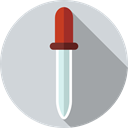 miscellaneous, health, Dosage, Dropper, medical, Tools And Utensils LightGray icon