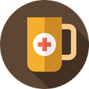 Chocolate, Tea Cup, Healthcare And Medical, coffee cup, mug, hot drink, food, Coffee DarkOliveGreen icon