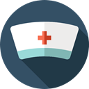 Cap, Bonnet, Healthcare And Medical, Nurse, hospital DarkSlateGray icon