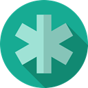 hospital, Pharmacy, Healthcare And Medical, medicine, sign, signs LightSeaGreen icon