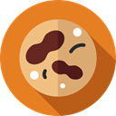 Healthcare And Medical, Cell, education, science, virus, Biology Chocolate icon