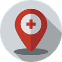 Maps And Location, pin, placeholder, signs, Map Point, map pointer, interface, Map Location LightGray icon