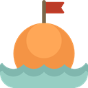 Buoy, Beach, miscellaneous, Floating Coral icon