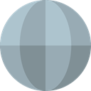 World Grid, international, Geography, Maps And Location, Maps And Flags, worldwide, Planet Earth, Earth Grid, Earth Globe DarkGray icon