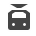 underground, Rail DarkSlateGray icon