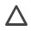 triangle, stroked DarkSlateGray icon