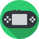 Multimedia, portable, Device, electronic, leisure, gamer, technology, Game Console, gaming MediumSeaGreen icon