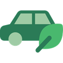 Automobile, transportation, Ecological, Ecology And Environment, electric car, vehicle SeaGreen icon