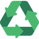 nature, signs, Arrows, Arrow, Ecology And Environment, Container, symbol, recycling, environment MediumSeaGreen icon