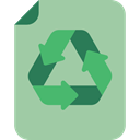 papers, Files And Folders, Recycled Paper, document, recycle, Ecology And Environment, Arrows, interface, signs, recycling, paper, File, eco DarkSeaGreen icon