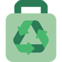 Ecology And Environment, Shop, Bag, Bags, Renewable, commerce, recycle DarkSeaGreen icon