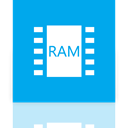 ram, Mirror DeepSkyBlue icon