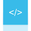 App, Coding, Mirror MediumTurquoise icon