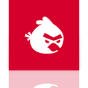 Angry, Mirror, bird Crimson icon